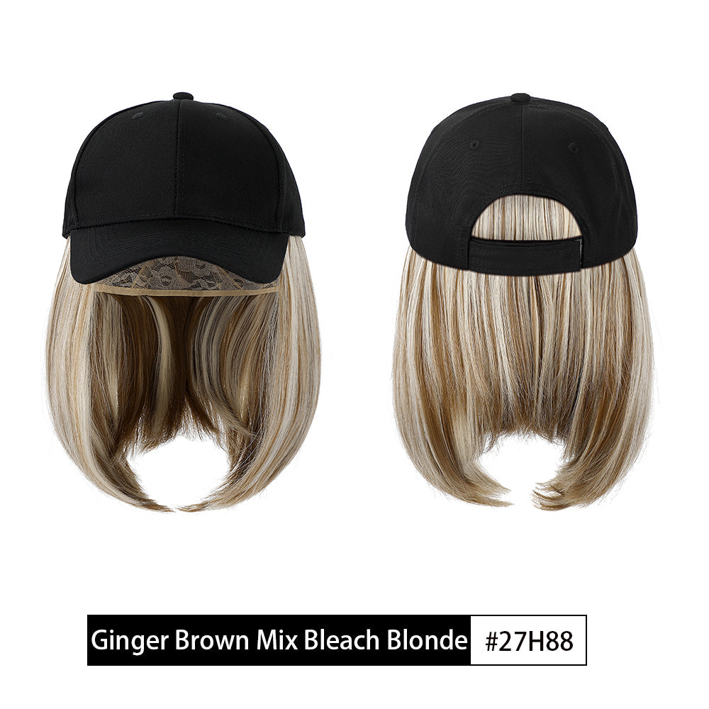Baseball Cap Wig Hat With Hair Wig Naturally Cap With Wig Hat Wigs