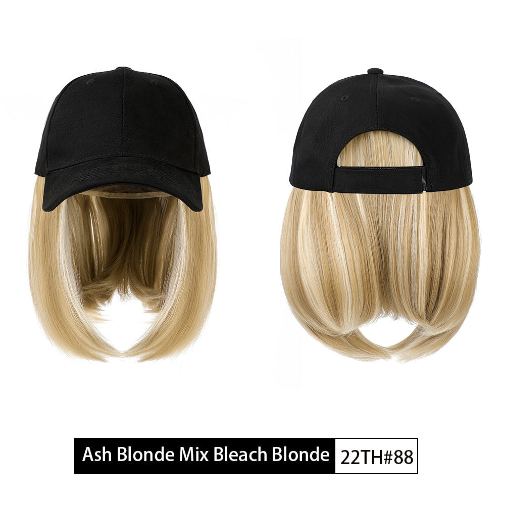 Baseball Cap Wig Hat With Hair Wig Naturally Cap With Wig Hat Wigs