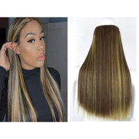 BROWN WITH BLONDE