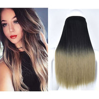 BLACK TO ASH BLONDE