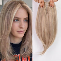 Light Honey Blonde & Bleach Blonde Mixed