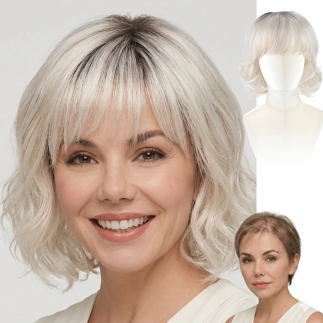 Chloe - Wigyy Curl Bob Wig with Bang