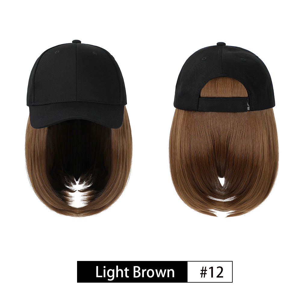 Baseball Cap Wig Hat With Hair Wig Naturally Cap With Wig Hat Wigs