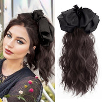 Black bow-Drak Brown