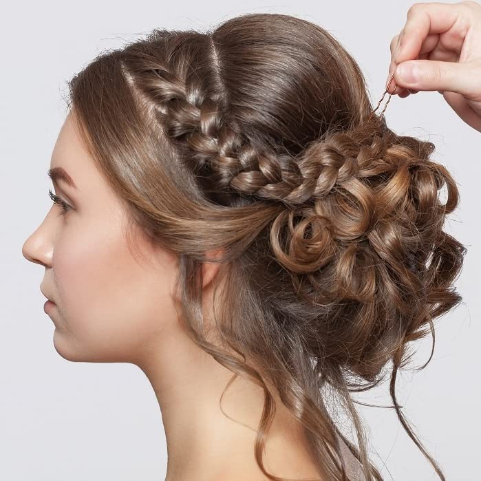 Short Messy Curly Dish Hair Bun Extension