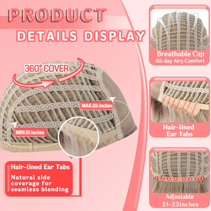 Perla - Wigyy Bob Elegant Wig with Bang