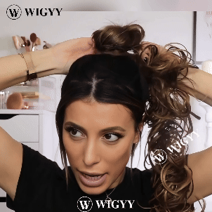 Scrunchie Messy Hair Bun Chignon Elastic Band Extension