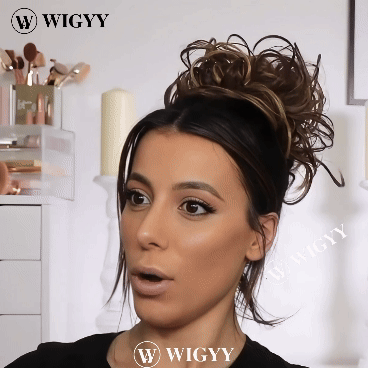 Scrunchie Messy Hair Bun Chignon Elastic Band Extension