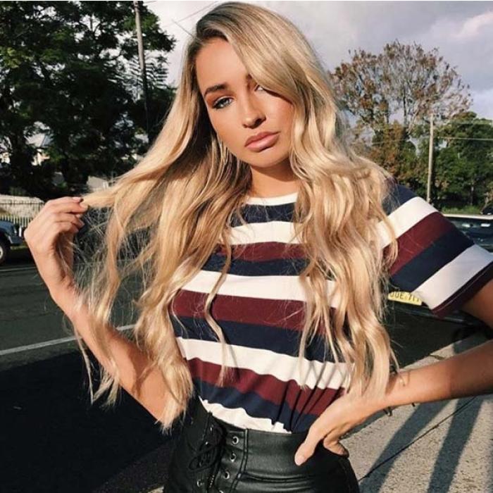 Wave Clip in Hair Extensions Wigs
